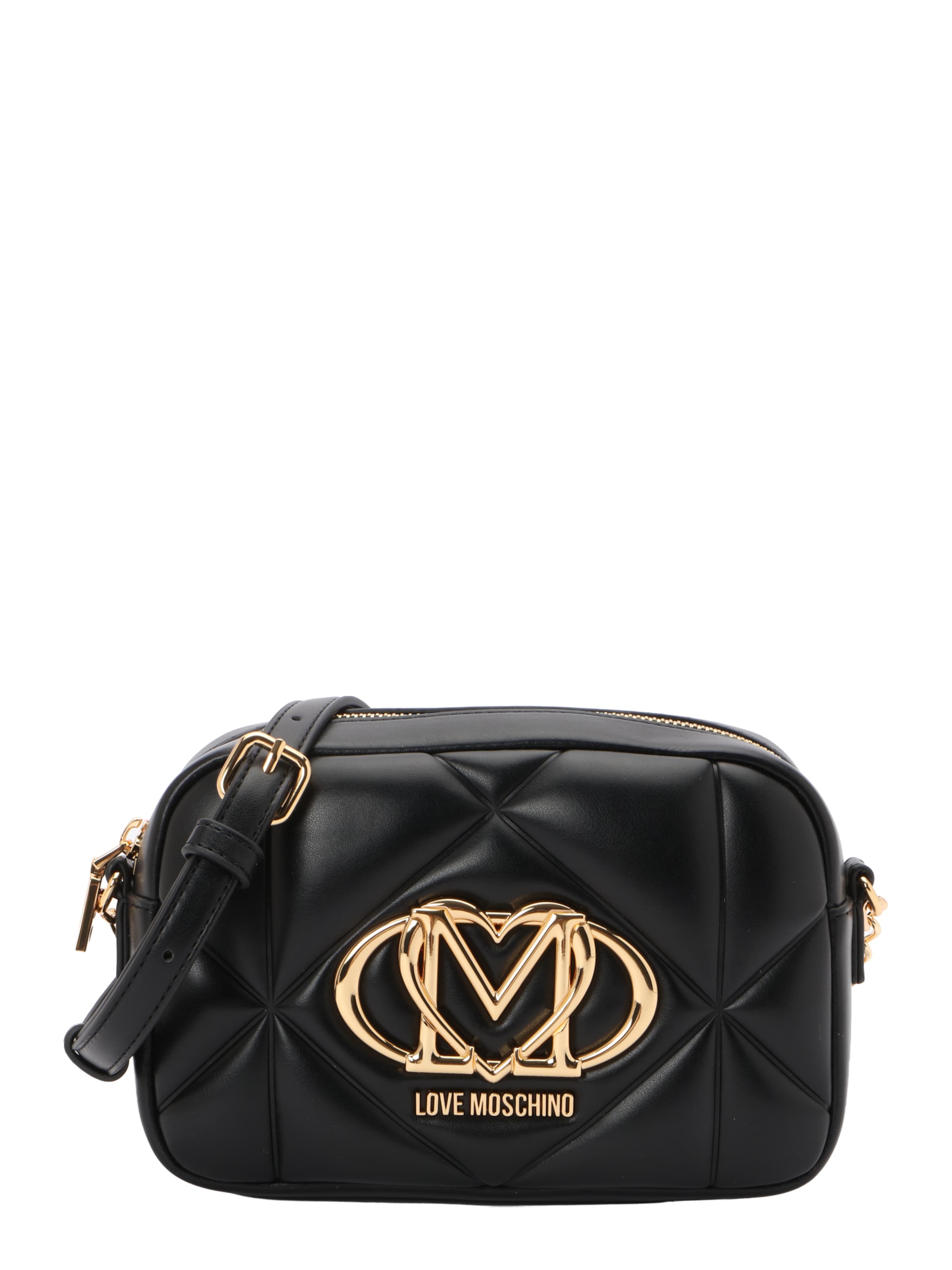 Love Moschino Schoudertas in Zwart: voorkant