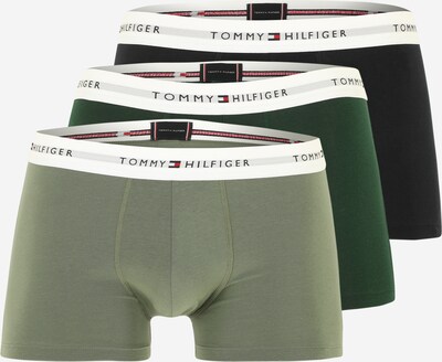 Tommy Hilfiger Underwear Boxerky 'Essential' - tmavomodrá / sivobéžová / zelená / biela, Produkt