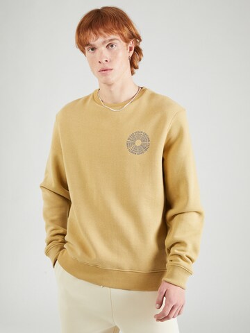 Sweat-shirt BLEND en jaune : devant