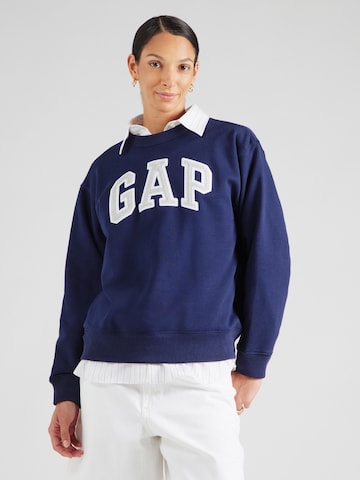 GAP Sweatshirt 'HERITAGE' in Blue: front