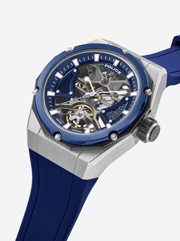 POLICE Analoog horloge ' Dayton ' in Blauw