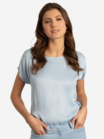 Camicia da donna di MORE & MORE in blu: frontale