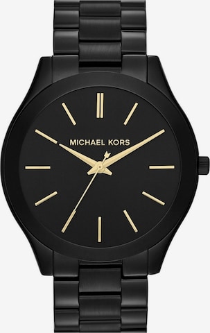 Michael Kors Zegarek analogowy w kolorze czarny: przód