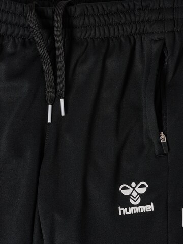 Hummel Slim fit Workout Pants in Black