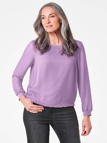 Chemisier Goldner en violet : devant