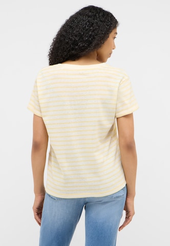 MUSTANG Shirt 'Amy' in Gelb