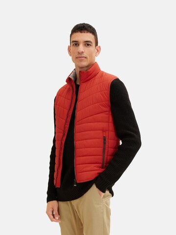 TOM TAILOR Bodywarmer in Rood