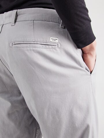 JACK & JONES Обычный Брюки-чинос 'JPSTKANE DAVE' в Серый