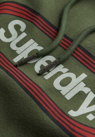 Sweat-shirt 'Vintage Trade Tab' Superdry en vert