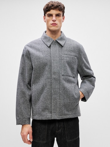 Giacca di mezza stagione di Calvin Klein in grigio: frontale