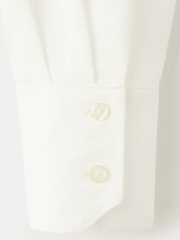 MANGO Blouse 'Basic' in White