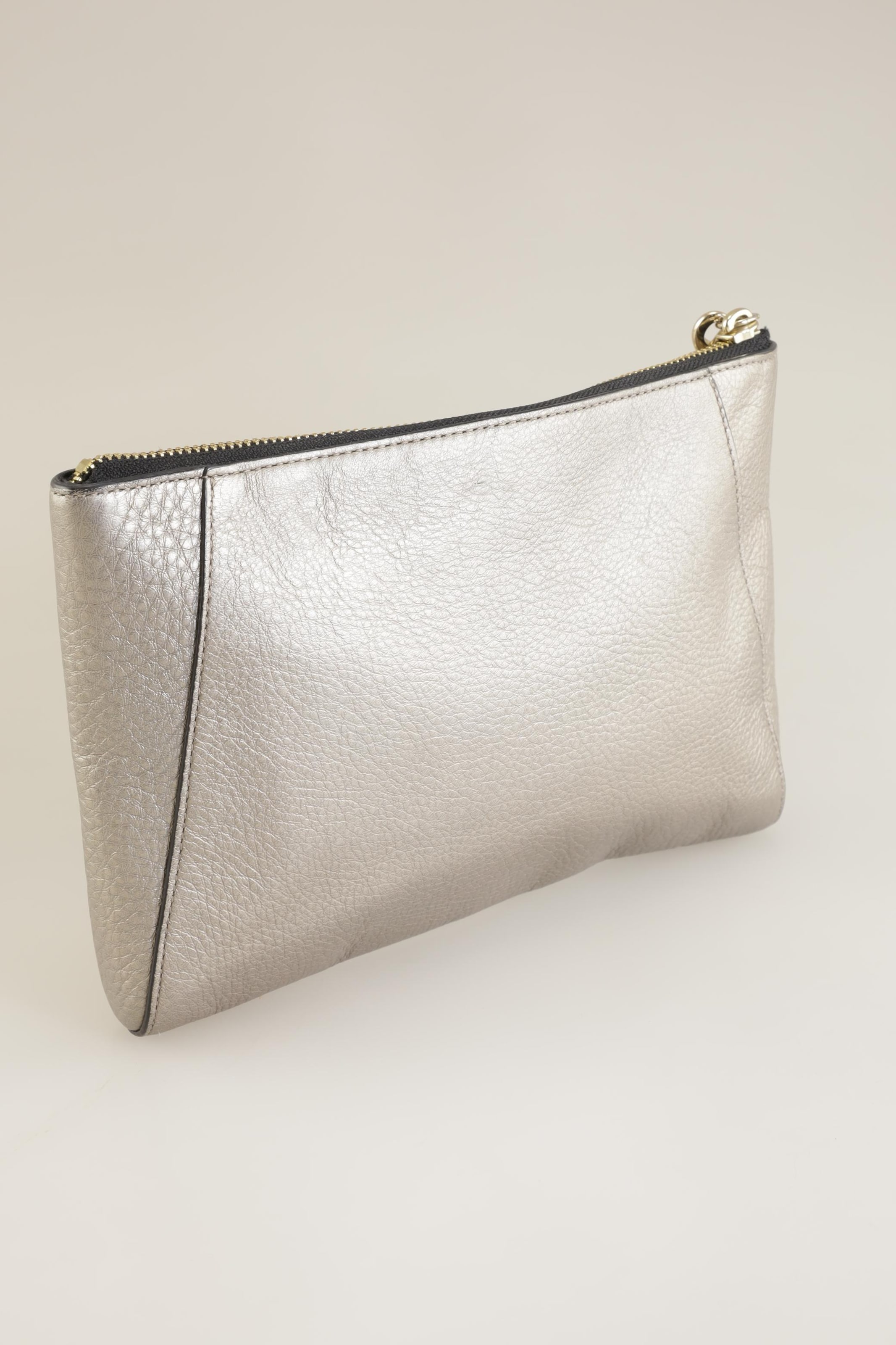 COACH Handtasche klein Leder One Size in Silber