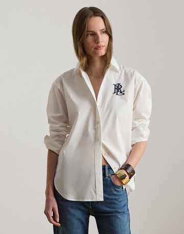 Lauren Ralph Lauren Petite Blúz - fehér: elől