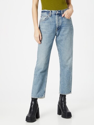 AGOLDE Regular Jeans in Blauw: voorkant