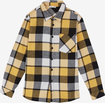 DeFacto Button Up Shirt in Yellow / Black / White, Item view