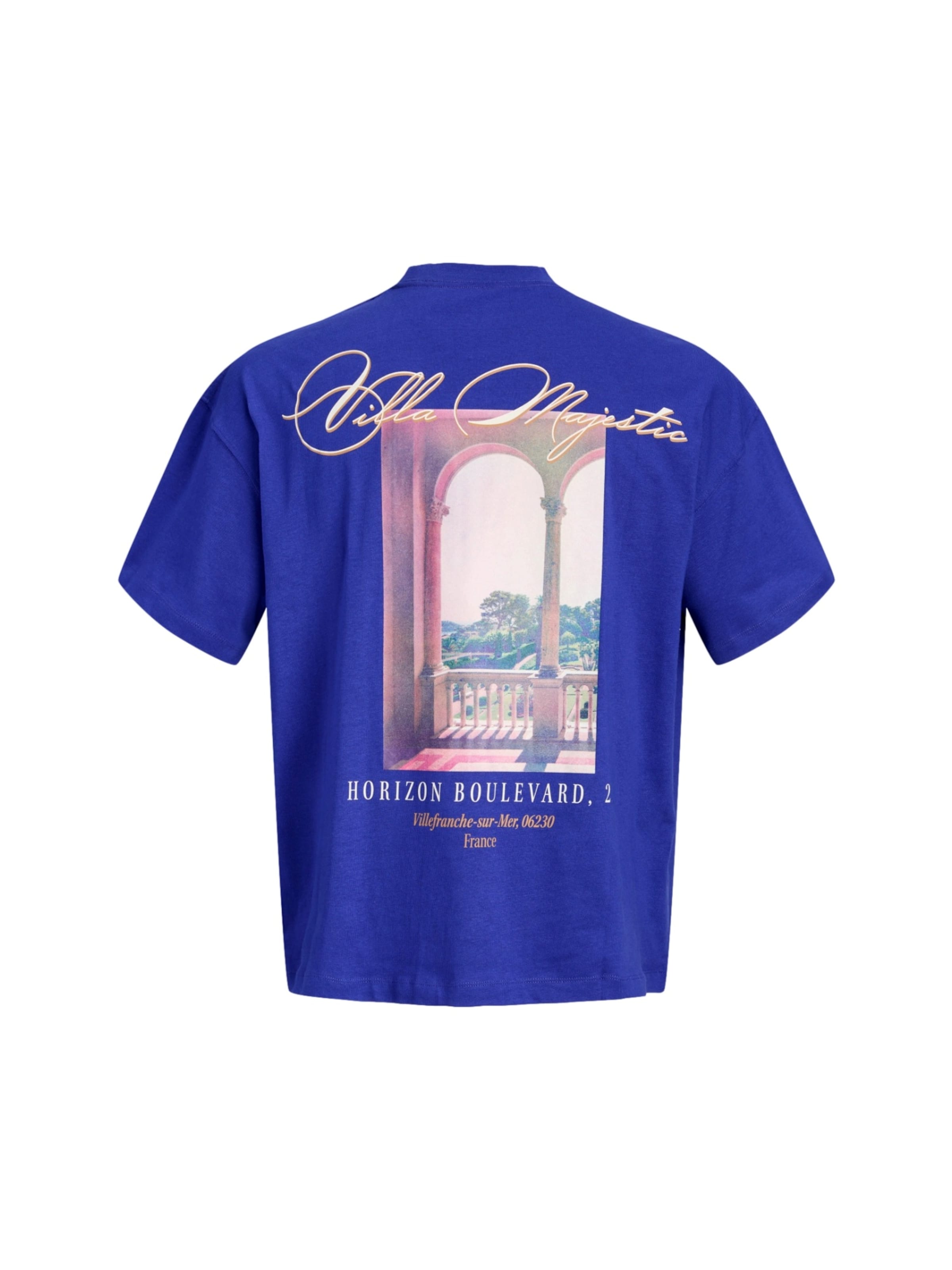 T-Shirt 'Sanremo' JACK & JONES en bleu