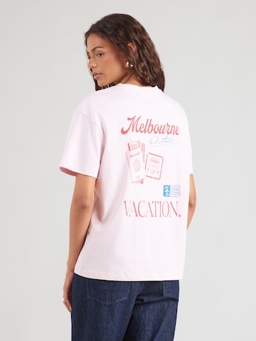 VERO MODA Tričko 'VMNINNA MIA' – pink: přední strana