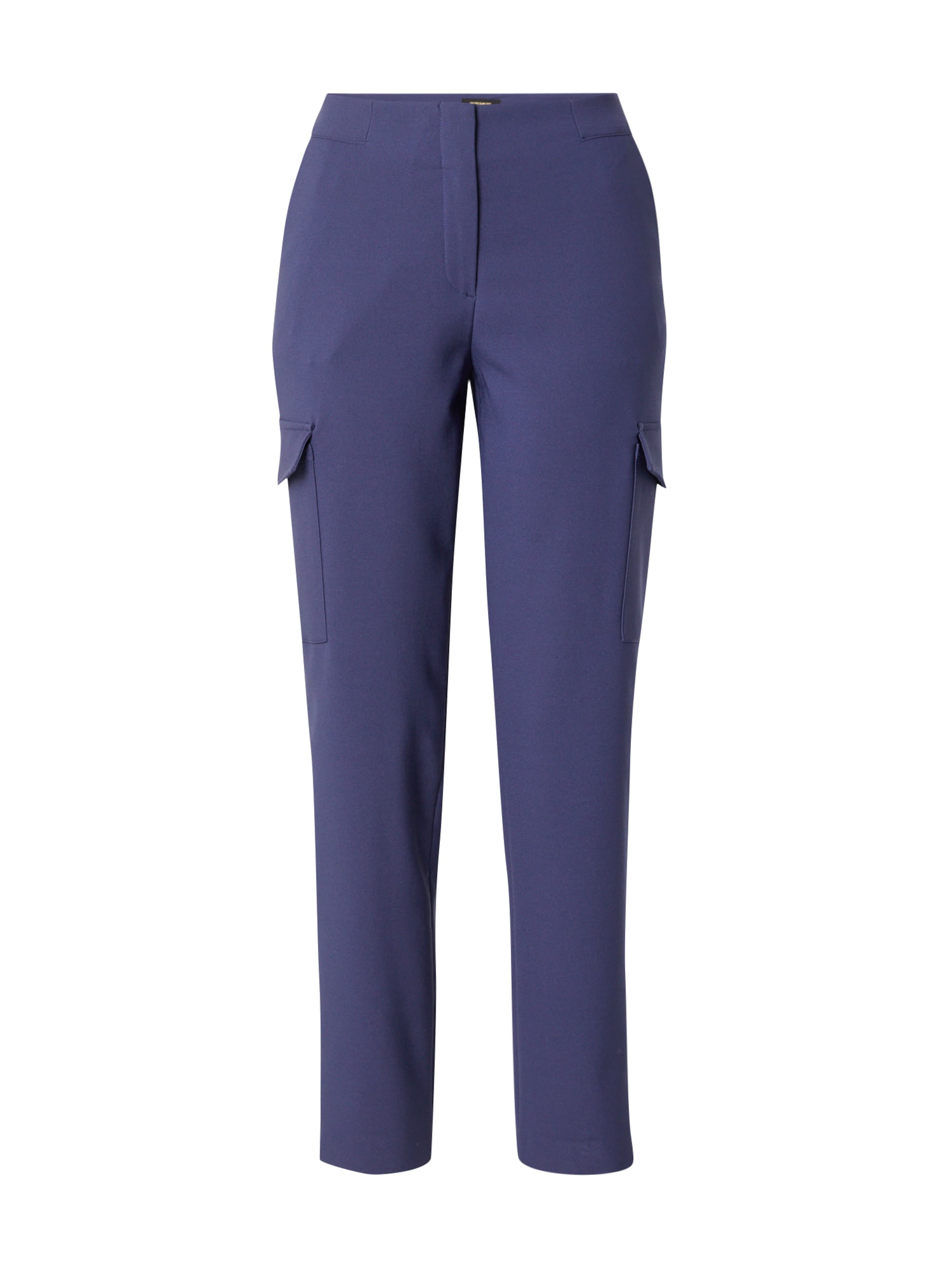 mėlyna MORE & MORE Laisvas Laisvo stiliaus kelnės: priekis