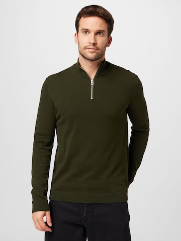 Pullover 'Alex' di Only & Sons in verde: frontale