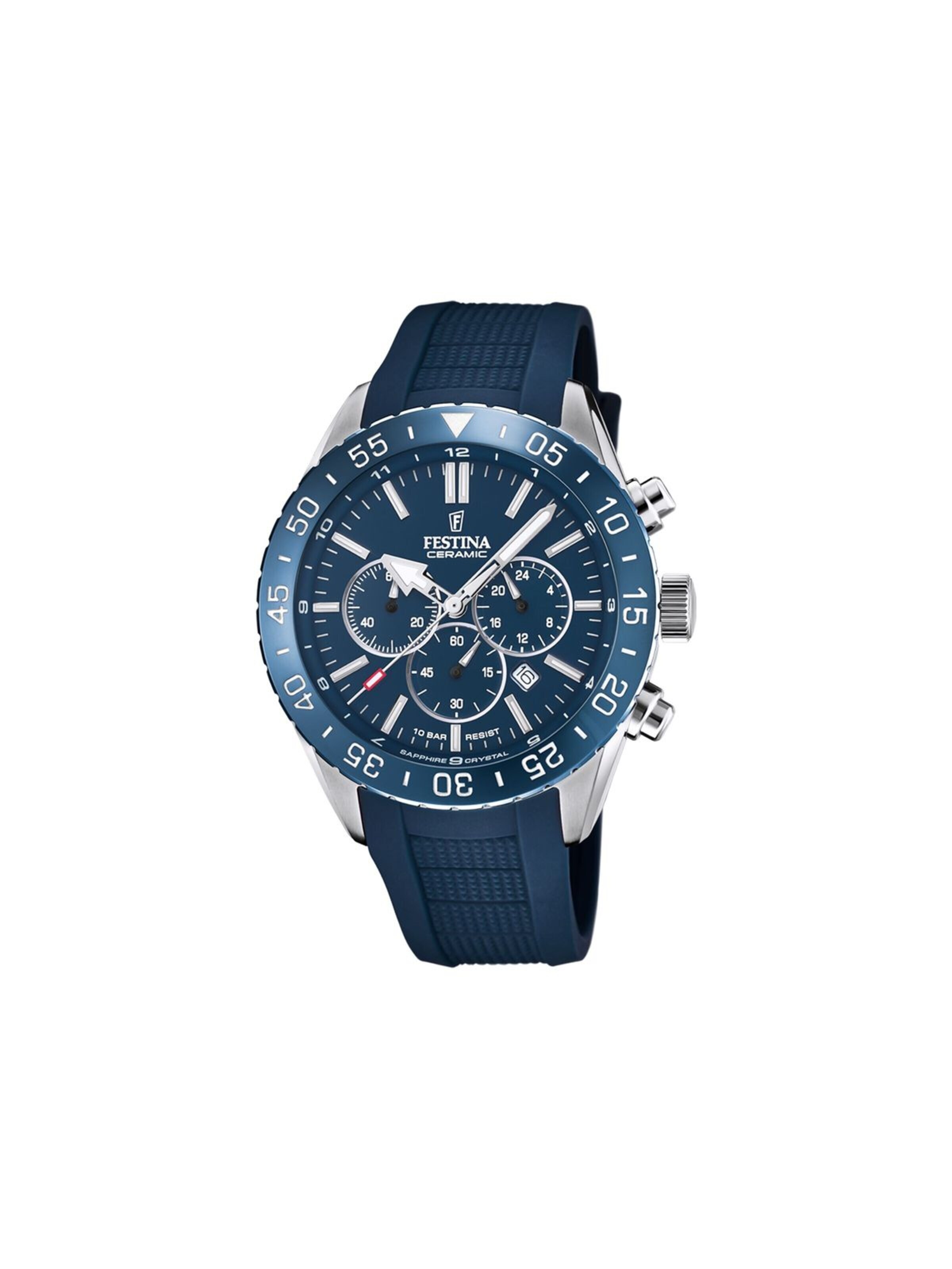 FESTINA Analoguhr‌‌‌‌‌‌‌‌‌ in Blau: Vorderseite