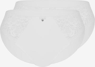 Slip 'BEAUTIFUL ROSE' sassa en blanc : devant