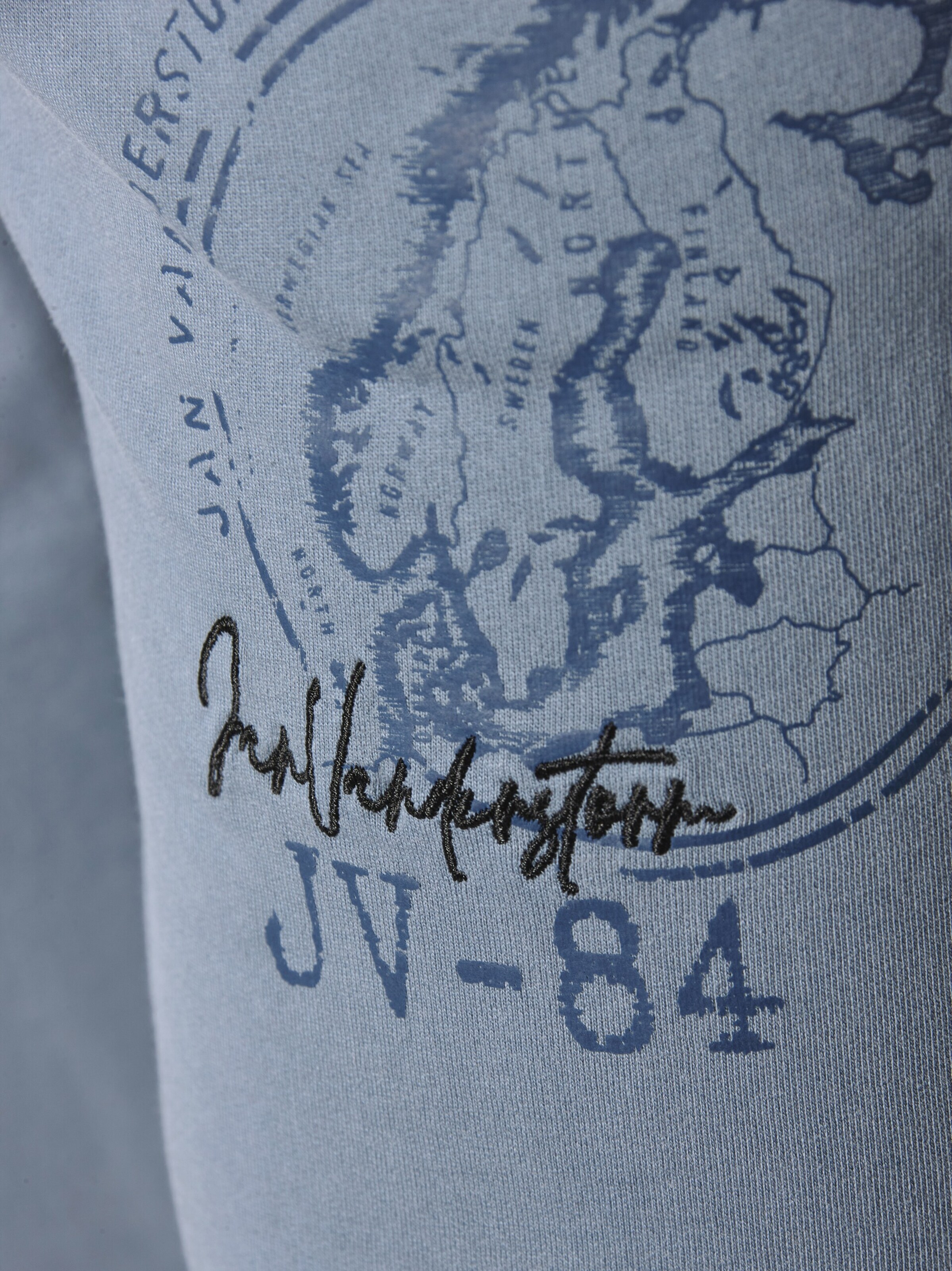 Jan Vanderstorm Loosefit Jogginghose 'Hjafred' in Blau