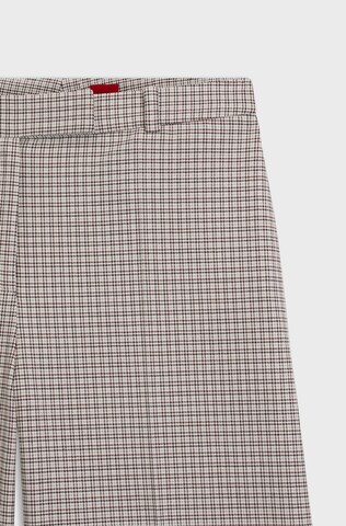 HUGO Wide Leg Hose ' Herberta' in Beige