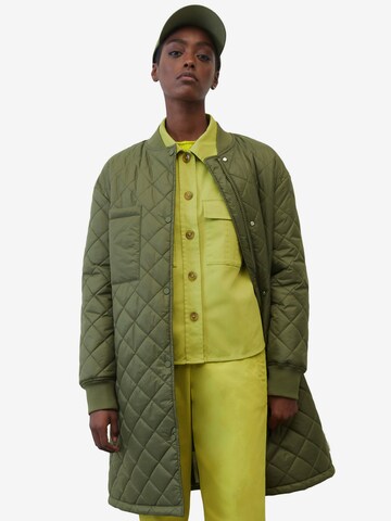 Manteau mi-saison Marc O'Polo en vert : devant