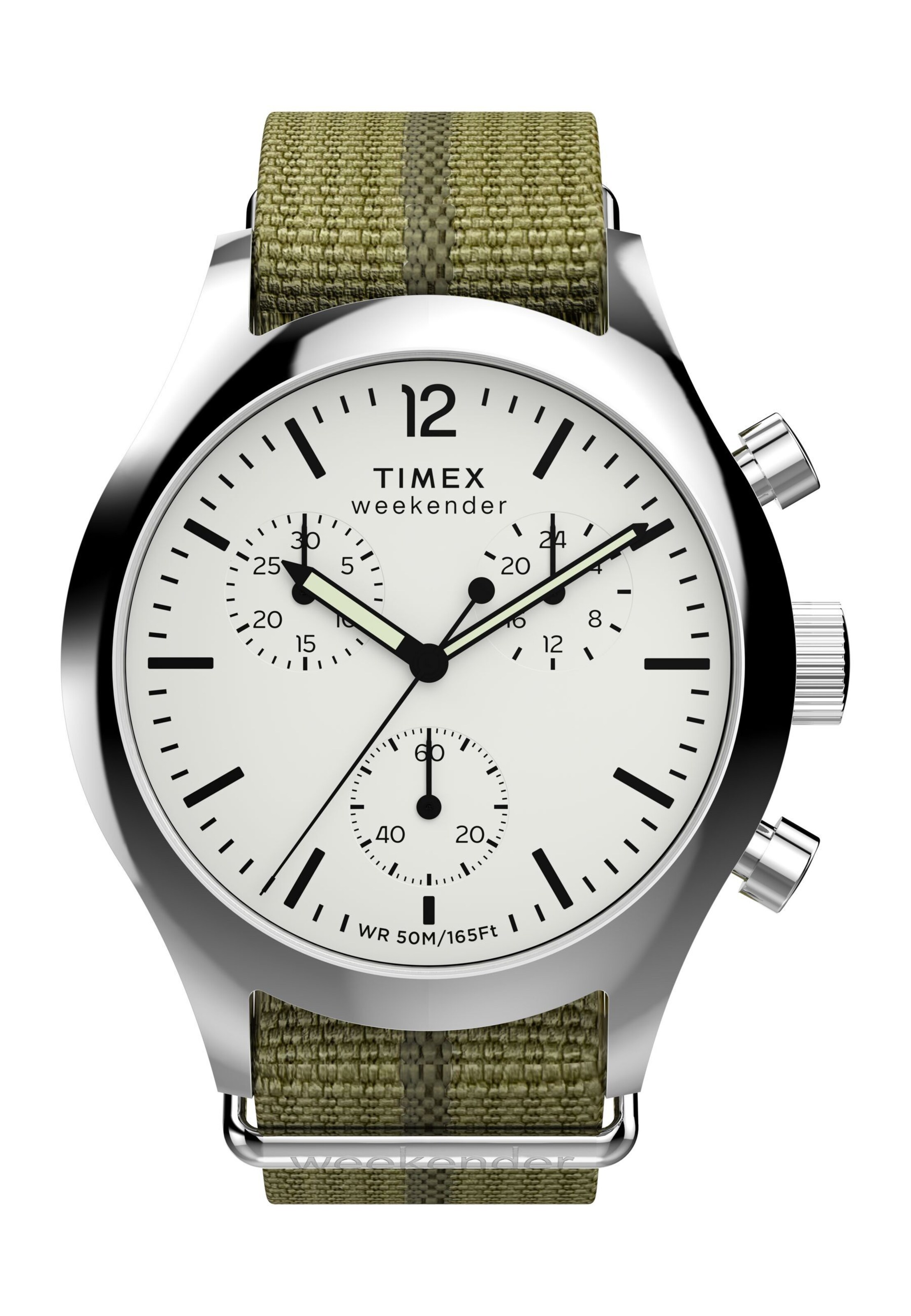 TIMEX Analog watch 'Weekender New England' in Green: front