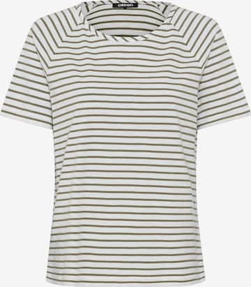 T-shirt Olsen en vert : devant