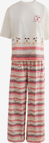 Cath Kidston Pyjama 'Wallace and Gromit' in Pink: Vorderseite