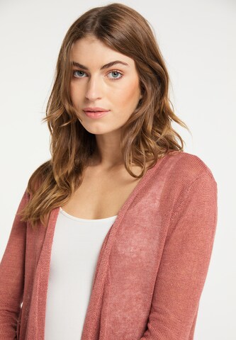 Usha Knit Cardigan in Pink