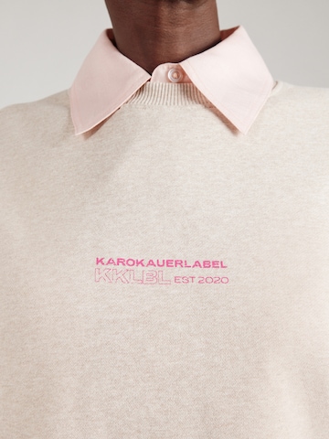 Karo Kauer Sweatshirt 'Legacy' i beige