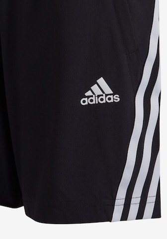 juoda ADIDAS SPORTSWEAR Standartinis Sportinės kelnės