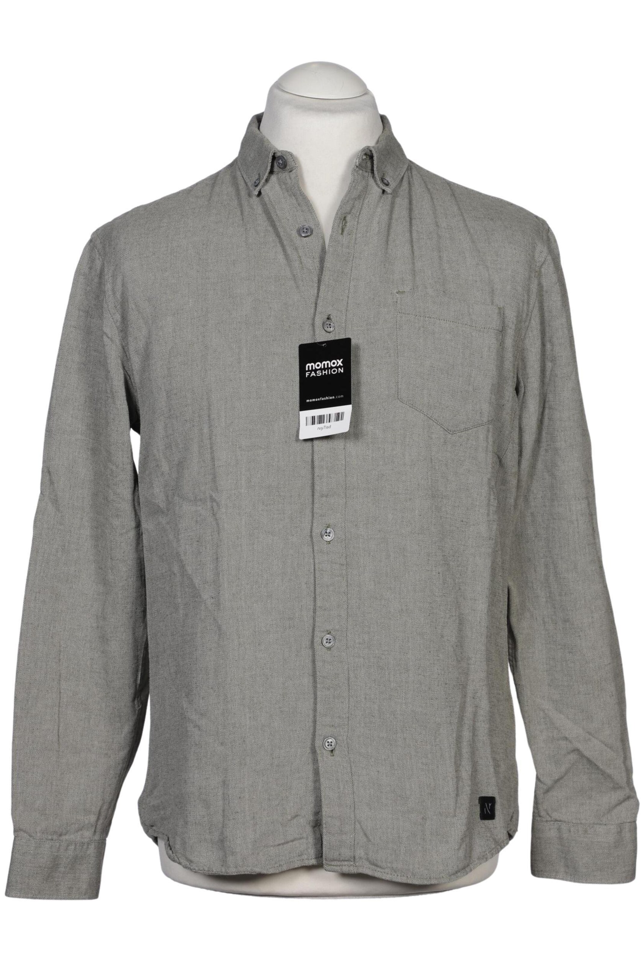 NOWADAYS Button Up Shirt in L in Grey: front