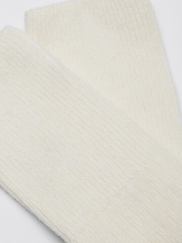 CALZEDONIA Kniestrümpfe in Weiß