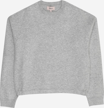 ONLY GIRLS Pullover 'KOGSUMMER' in Grau: Vorderseite