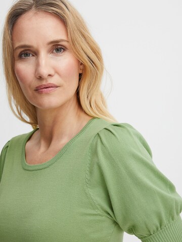 Fransa Sweater ' Zubasic ' in Green