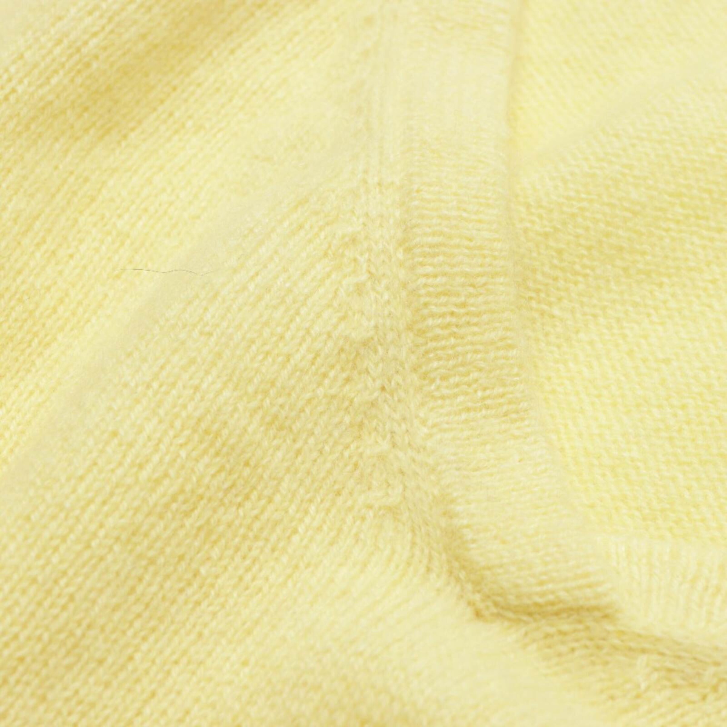 FTC Cashmere Pullover / Strickjacke M in Gelb