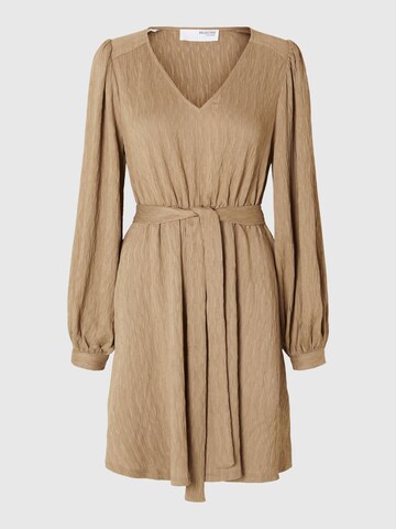 SELECTED FEMME Dress in Beige