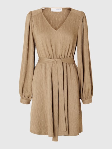 Robe SELECTED FEMME en beige