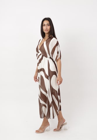 Robe d’été Elara en marron