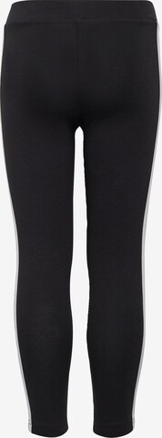 ADIDAS SPORTSWEAR Skinny Sportovní kalhoty 'Essentials 3-Stripes' – černá