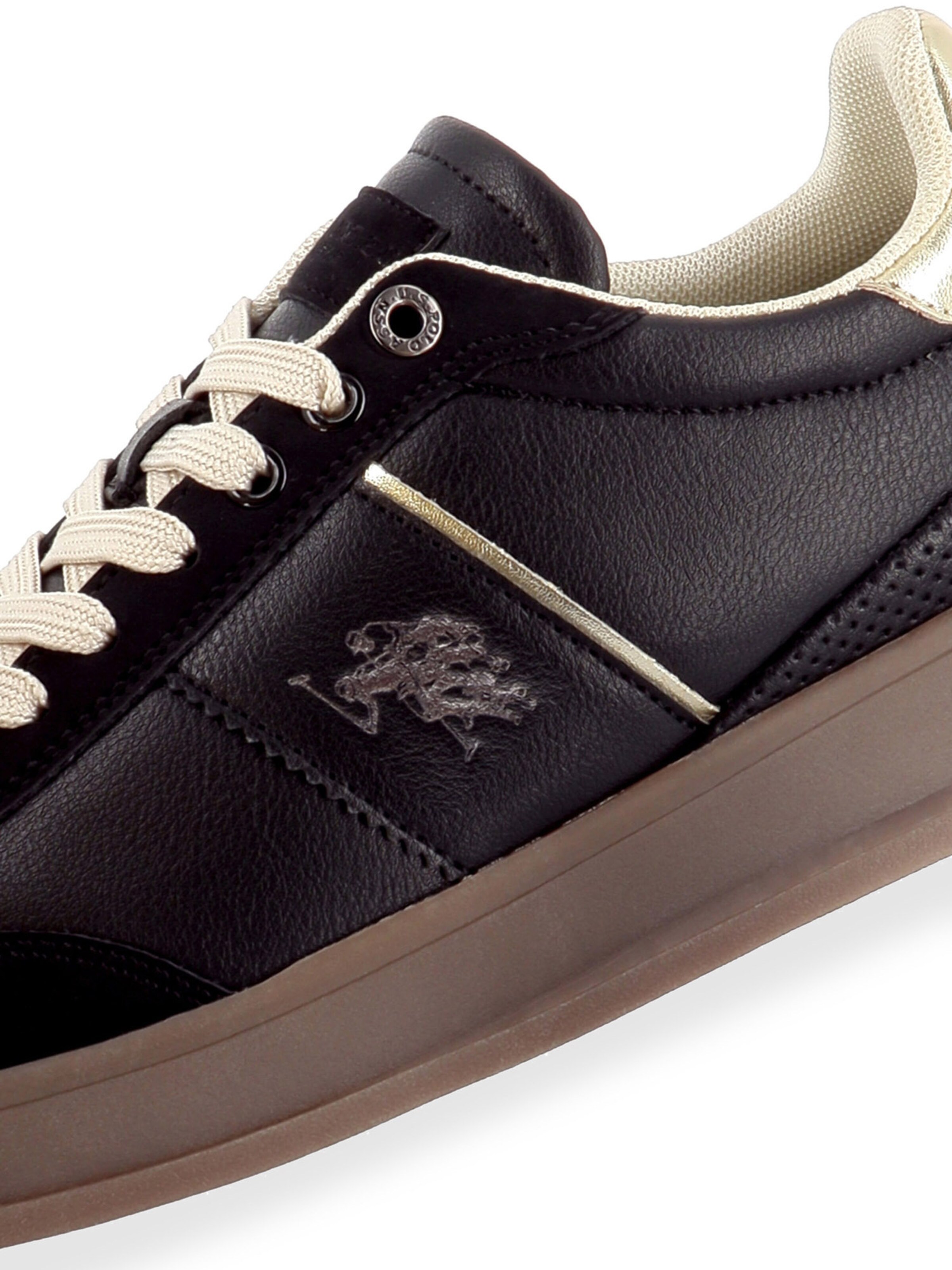 Baskets basses 'Campy' US POLO ASSN. en noir