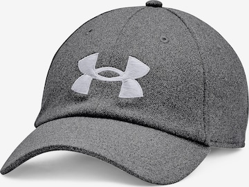 UNDER ARMOUR Athletic Hat 'Blitzing' in Grey: front