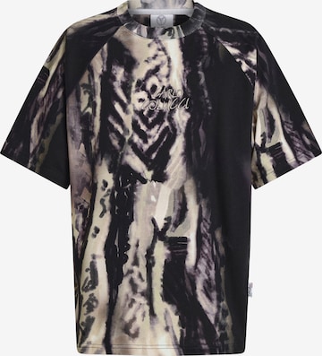 Carlo Colucci T-Shirt in Schwarz: Vorderseite