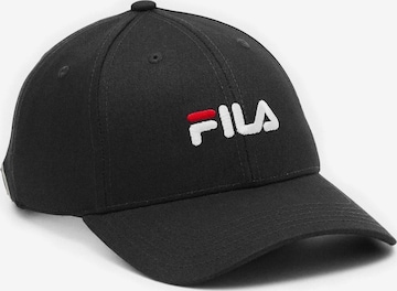 FILA Cap 'Basic Logo Cap' in Schwarz: Vorderseite