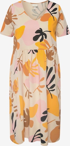 Ulla Popken Dress in Mixed colors: front