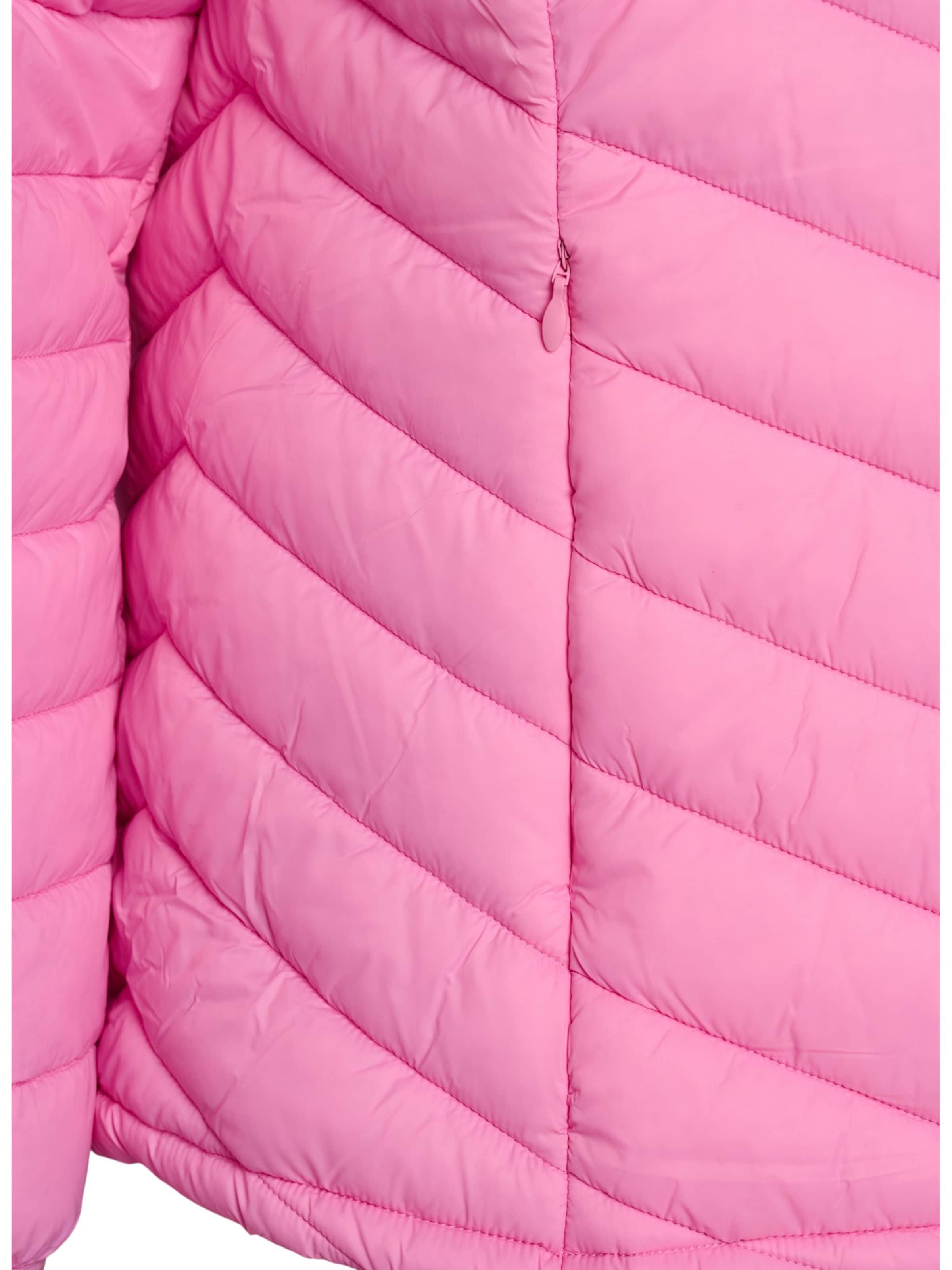 Zizzi Зимняя куртка 'CASALLY' в Ярко-розовый