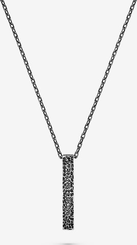 UNSAME Necklace in Silver: front